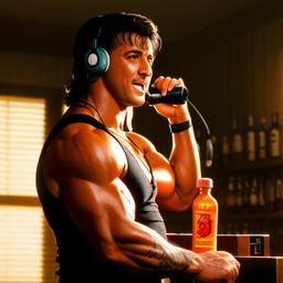 Sylvester Stallone, Dial-a-Sauce · FFF\DAS\SS\023