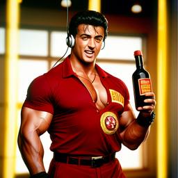 Sylvester Stallone, Dial-a-Sauce · FFF\DAS\SS\031