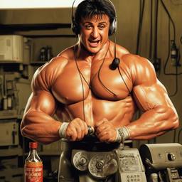 Sylvester Stallone, Dial-a-Sauce · FFF\DAS\SS\033