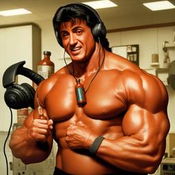 Sylvester Stallone, Dial-a-Sauce · FFF\DAS\SS\034