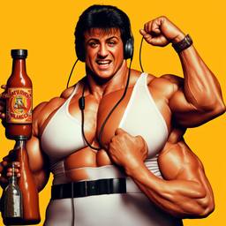 Sylvester Stallone, Dial-a-Sauce · FFF\DAS\SS\035
