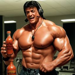 Sylvester Stallone, Dial-a-Sauce · FFF\DAS\SS\038