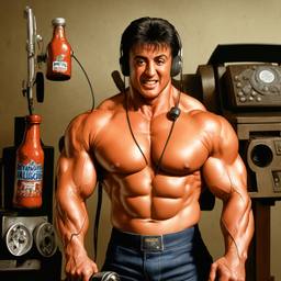 Sylvester Stallone, Dial-a-Sauce · FFF\DAS\SS\039