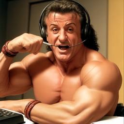 Sylvester Stallone, Dial-a-Sauce · FFF\DAS\SS\045