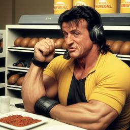 Sylvester Stallone, Dial-a-Sauce · FFF\DAS\SS\046