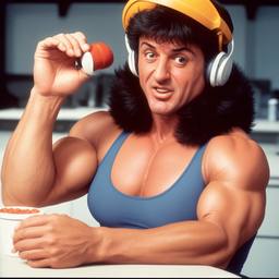 Sylvester Stallone, Dial-a-Sauce · FFF\DAS\SS\048