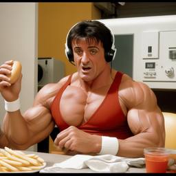Sylvester Stallone, Dial-a-Sauce · FFF\DAS\SS\050