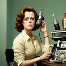 Sigourney Weaver, Dial-a-Sauce · FFF\DAS\SWE\003