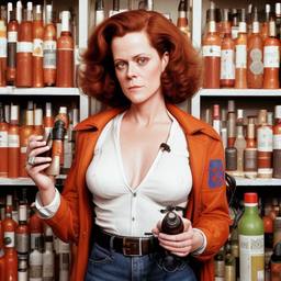Sigourney Weaver, Dial-a-Sauce · FFF\DAS\SWE\009