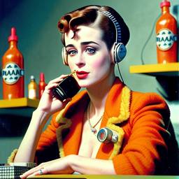 Sean Young as Rachael, Dial-a-Sauce · FFF\DAS\SY\003