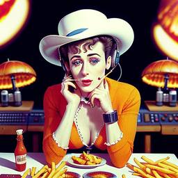 Sean Young as Rachael, Dial-a-Sauce · FFF\DAS\SY\004