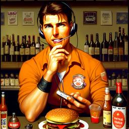 Tom Cruise, Dial-a-Sauce · FFF\DAS\TC\001