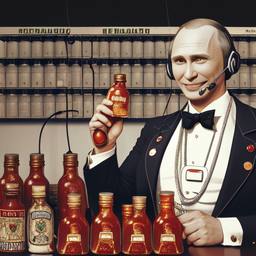 Vladimir Putin, Dial-a-Sauce · FFF\DAS\VP\007