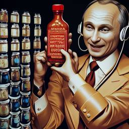 Vladimir Putin, Dial-a-Sauce · FFF\DAS\VP\009