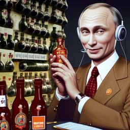 Vladimir Putin, Dial-a-Sauce · FFF\DAS\VP\018
