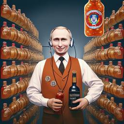 Vladimir Putin, Dial-a-Sauce · FFF\DAS\VP\019