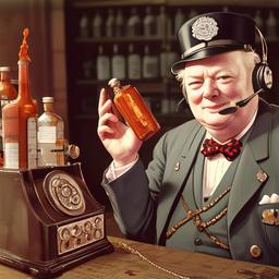 Winston Churchill, Dial-a-Sauce · FFF\DAS\WC\001