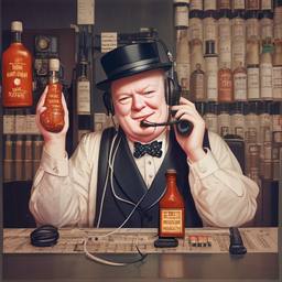 Winston Churchill, Dial-a-Sauce · FFF\DAS\WC\004