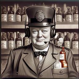Winston Churchill, Dial-a-Sauce · FFF\DAS\WC\005