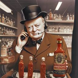 Winston Churchill, Dial-a-Sauce · FFF\DAS\WC\007