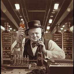 Winston Churchill, Dial-a-Sauce · FFF\DAS\WC\009