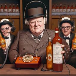 Winston Churchill, Dial-a-Sauce · FFF\DAS\WC\010