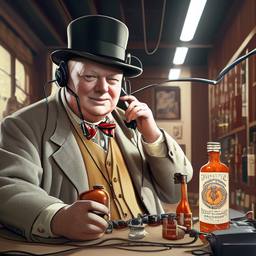 Winston Churchill, Dial-a-Sauce · FFF\DAS\WC\011