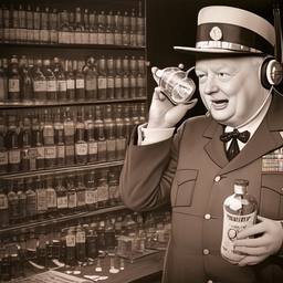 Winston Churchill, Dial-a-Sauce · FFF\DAS\WC\012