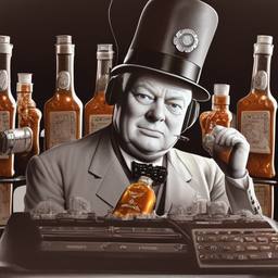 Winston Churchill, Dial-a-Sauce · FFF\DAS\WC\014
