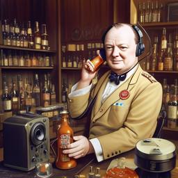 Winston Churchill, Dial-a-Sauce · FFF\DAS\WC\015