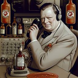 Winston Churchill, Dial-a-Sauce · FFF\DAS\WC\017