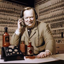 Winston Churchill, Dial-a-Sauce · FFF\DAS\WC\018