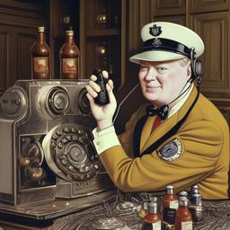 Winston Churchill, Dial-a-Sauce · FFF\DAS\WC\020
