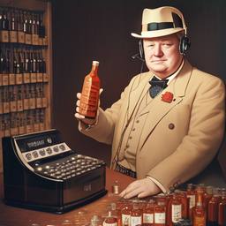 Winston Churchill, Dial-a-Sauce · FFF\DAS\WC\021