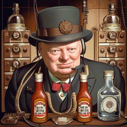 Winston Churchill, Dial-a-Sauce · FFF\DAS\WC\022