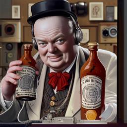 Winston Churchill, Dial-a-Sauce · FFF\DAS\WC\025