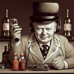 Winston Churchill, Dial-a-Sauce · FFF\DAS\WC\026
