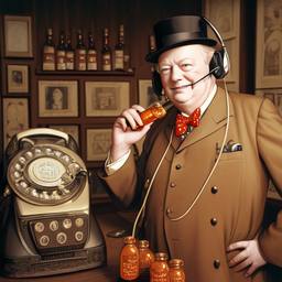 Winston Churchill, Dial-a-Sauce · FFF\DAS\WC\030