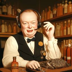 Winston Churchill, Dial-a-Sauce · FFF\DAS\WC\031