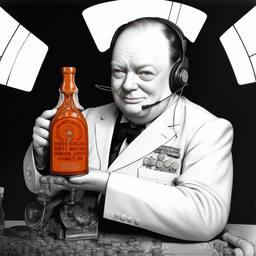 Winston Churchill, Dial-a-Sauce · FFF\DAS\WC\032