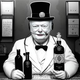 Winston Churchill, Dial-a-Sauce · FFF\DAS\WC\037