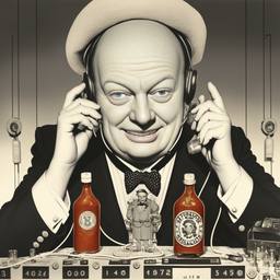 Winston Churchill, Dial-a-Sauce · FFF\DAS\WC\038