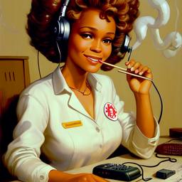 Whitney Houston, Dial-a-Sauce · FFF\DAS\WH\003