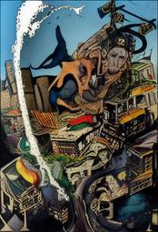 9/11, Early Stable Diffusion · FFF\ESD\911\009