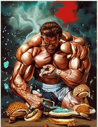 Arnold Schwarzenegger, Early Stable Diffusion · FFF\ESD\AS\001