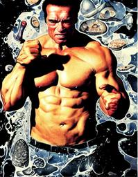 Arnold Schwarzenegger, Early Stable Diffusion · FFF\ESD\AS\005