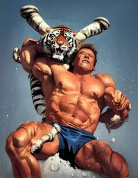 Arnold Schwarzenegger, Early Stable Diffusion · FFF\ESD\AS\025