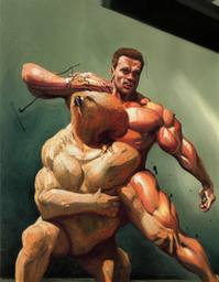 Arnold Schwarzenegger, Early Stable Diffusion · FFF\ESD\AS\031