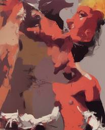 Andy Warhol and the Spice Girls, Early Stable Diffusion · FFF\ESD\AW\001