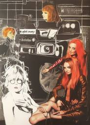 Andy Warhol and the Spice Girls, Early Stable Diffusion · FFF\ESD\AW\009